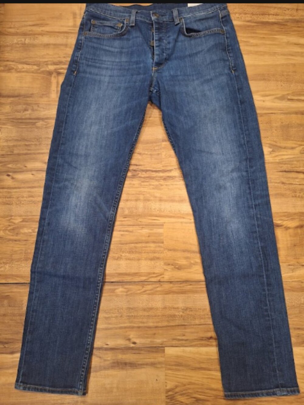 Straight Leg Rag & Bone Blue Jeans